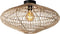 Lucide MAGALI - Plafonnière - Ø 56 cm - 1xE27 - Rotan