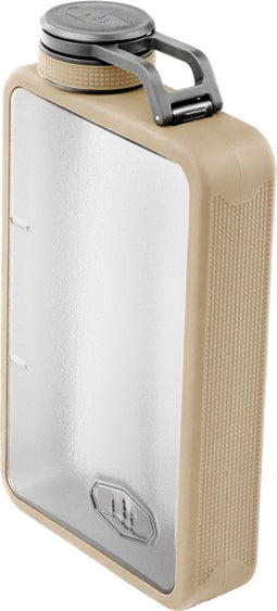 Gsi Boulder Flask 6 OZ Sand - Drinkfles - Sand