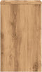 vidaXL - Plantenstandaards - 2 - st - 30x30x50 - cm - hout - artisanaal - eiken