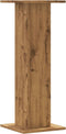 vidaXL - Plantenstandaards - 2 - st - 30x30x80 - cm - hout - artisanaal - eiken