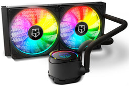 Nox Hummer H-240 ARGB - Vloeibare koeling - 240mm - RGB - Zwart