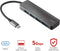 Trust 23328 - USB-C naar USB-A Hub - 4 poorten 5 Gbps - Grijs