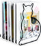 Balvi Tijdschriftenrek Magazinerek - Kat metaal - H 28 cm