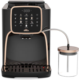 Arzum OKKA Espresso Pro M Automatische Espressomachine | Chroom OK0028 - Koffiezetapparaat - Touchscreen - 1450W