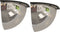 vidaXL - Verkeersspiegel - kwartbol - 2 - st - Ã - 40 - cm - acryl