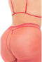 Ondergoed Set Pink Lipstick Rood (XL)