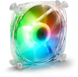 Sharkoon Shark Disc PWM RGB Fan - 120mm - Fluid Bearing - 24,8dB(A) (1x)