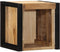 vidaXL - Nachtkastje - 40x35x40 - cm - massief - ruw - mangohout