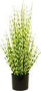 Zebra gras in pot 75 cm groen kunstplant Buitengewoon de Boet