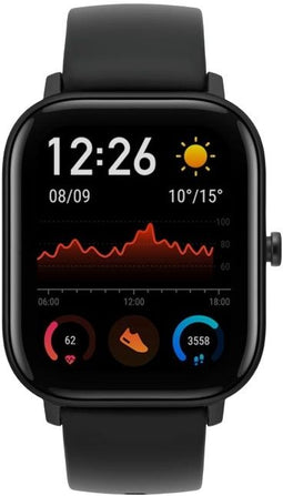 Amazfit GTS - Smartwatch - Hartslagsensor OLED 1,65" - Zwart