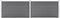 vidaXL - Schuttingpaneel - 175x105 - cm - HKC - zwart