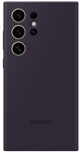 Samsung Galaxy S24 Ultra - Silicone Case - Schokabsorberend - Paars