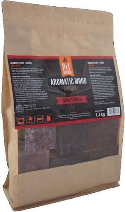 Pitmaster chunks rookhout - Rode wijn 1.4KG
