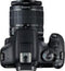 Canon EOS 2000D - DSLR - 24,1 Megapixel - Zwart