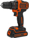 BLACK+DECKER BDCDD186 - Accu boormachine - 2 snelheden - 18V Lithium-Ion
