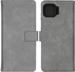 iMoshion Hoesje Geschikt voor Motorola Moto G 5G Plus Hoesje Met Pasjeshouder - iMoshion Luxe Bookcase - Grijs