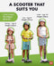 BOLDCUBE Big driewielstep - Kinderstep - Verstelbaar stuur - Swift Green