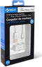 USB-Autolader + MFi Lightning Kabel KSIX 2,4 A Wit