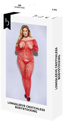 Dames jumpsuit Baci Lingerie Bodystocking (Queen)
