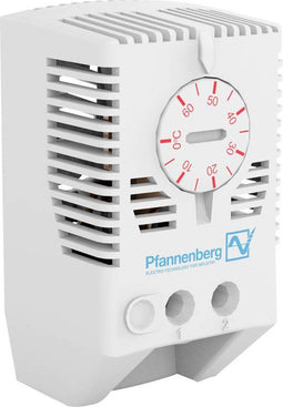 Pfannenberg Schakelkastthermostaat FLZ 520 THERMOSTAT 0..+60°C 240 V/AC 1x NC (l x b x h) 36 m x 40 mm x 72 mm 1 stuk(s