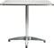 vidaXL Tuintafel 80x80x70 cm aluminium zilverkleurig
