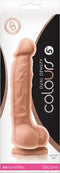 NS Novelties - Colours Dual Density 5 Inch - Dildos Lichte huidskleur
