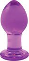 Ns Novelties-Crystal Medium Purple-Plug