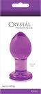 Ns Novelties-Crystal Medium Purple-Plug