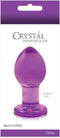 Ns Novelties-Crystal Medium Purple-Plug