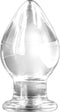 NS Novelties - Knight Glass Buttplug - Anal Toys Buttplugs Transparant