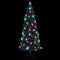 vidaXL - Kerstboom - met - LED - en - standaard - 240 - cm - glasvezel