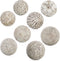 Ballen Decoratie Bruin 10 x 10 x 10 cm (8 Stuks)
