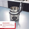 Solis Rice Cooker Duo Programm 817 - Rijstkoker en Stoomkoker - 1,2 liter - Zilver