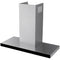 ETNA AB791RVS - Wandschouw afzuigkap - 632 m³/h - RVS met zwart glasdesign