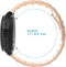 imoshion Bandje met Horlogeband inkorter - Geschikt voor Samsung Galaxy Watch Active 2 (44mm), Samsung Galaxy Watch Active 2 (40mm), Samsung Galaxy Watch (42mm), Samsung Galaxy Watch 40 mm, Samsung Galaxy Watch 3 41mm - imoshion Stalen bandje - Roze