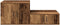 vidaXL - Opslagkast - - - Verouderd - Hout - - - 108x41x40 - cm - - - Gelaagd - Hout