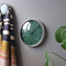 Cabanaz - Wandklok - Retro – Diameter van 30 cm – Pine Green