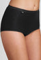 sloggi Basic+ - Dames Maxi slip - Extra zachte naden - Zwart (4-pack)