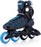Tempish Wire 3.0 - Skeelers - 84mm wielen - Zwart - Blauw - Schoenmaat 42