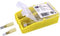 TRU COMPONENTS TC-6646712 Assortiment kabelschoenen 4 mm² - 6 mm² Geel 60 stuk(s)