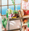 Robotime DIY, Speelgoed Cadeau Modelbouw, Speelgoed Cadeau pakket Emily's bloemenwinkel met verlichting (DG145) 172 x 195 184 mm