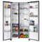 Inventum SKV0180B - Amerikaanse koelkast - 532 liter - No Frost