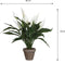 Mica Decorations Spathiphyllum - Kunstplant - Onderhoudsarm - Wit H50 x D40 cm