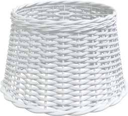 vidaXL - Lampenkap - Ø45x28 - cm - wicker - wit