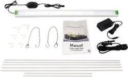 Parus by Venso GrowLight Duo Kweeklamp plantenarmatuur met standaard, fotosynthese stimulatie en chlorofylvorming, LED groeilamp, groeilicht voor kamerplanten, groenten, bloemen