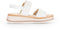 Gabor Dames Sandalen - Platte sandalen - Kleine beschadiging - Wit