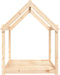 vidaXL - Hondenmand - 111x80x100 - cm - massief - grenenhout