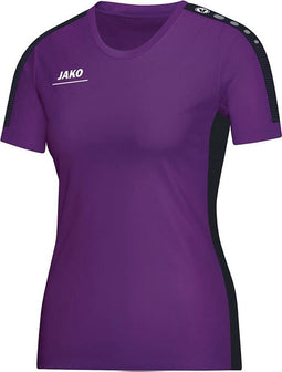 Jako Striker T-Shirt Dames - Paars / Zwart | Maat: 34-36