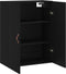 vidaXL - Wandkast - 69,5x34x90 - cm - zwart