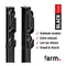 VOSS.farming Farm 156 - Schrikdraadpalen - 156 cm - Zwart (40 stuks)